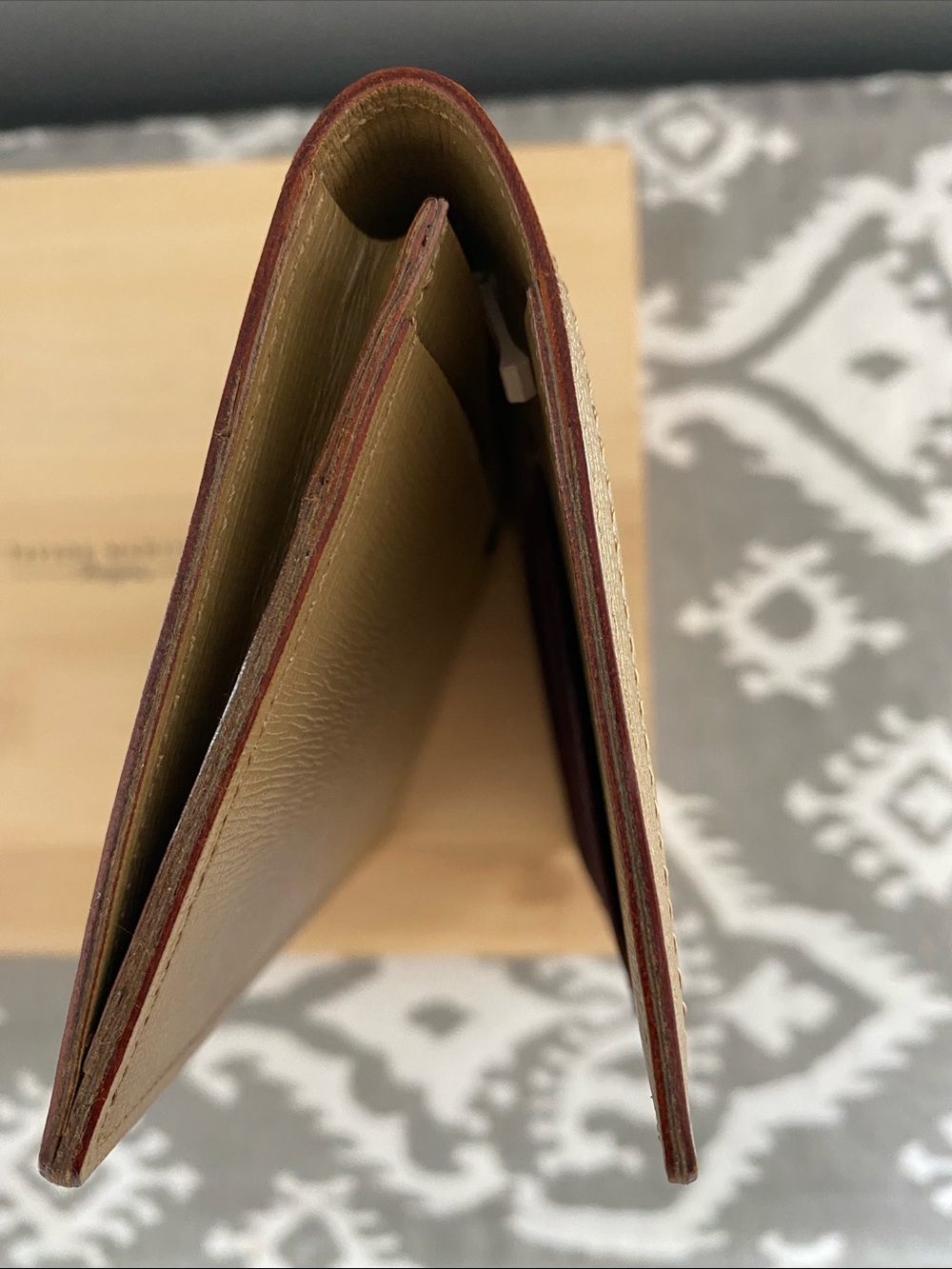 Yves Saint Laurent Beige Canvas with Leather trim Long Wallet - Picture 7 of 12